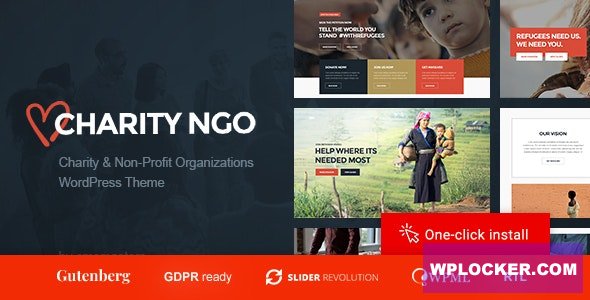 Charity NGO v1.2.9 - Donation & Nonprofit Organization WordPress Theme