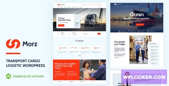 Morz v33 - Transportation WordPress Theme