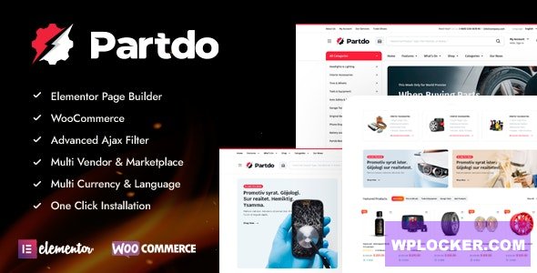 Partdo v1.4.1 - Auto Parts and Tools Shop WooCommerce Theme