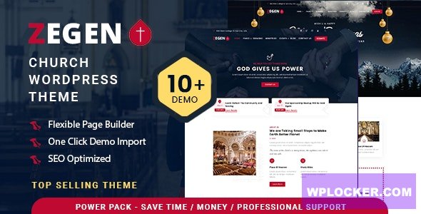 Zegen v2.0.1 - Church WordPress Theme