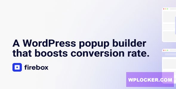 FireBox Pro v3.1.0 - A WordPress Popup Builder that boosts conversion rate