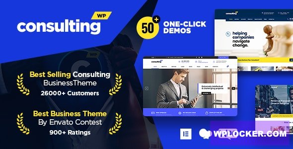 Consulting v6.7.4 - Business, Finance WordPress Theme