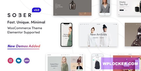 Sober v3.5.10 - WooCommerce WordPress Theme