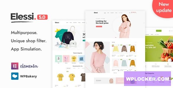 Elessi v6.4.8 - WooCommerce AJAX WordPress Theme - RTL suppor