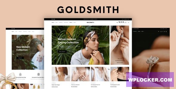 GoldSmith v1.4.3 - Jewelry Store WooCommerce Elementor Theme