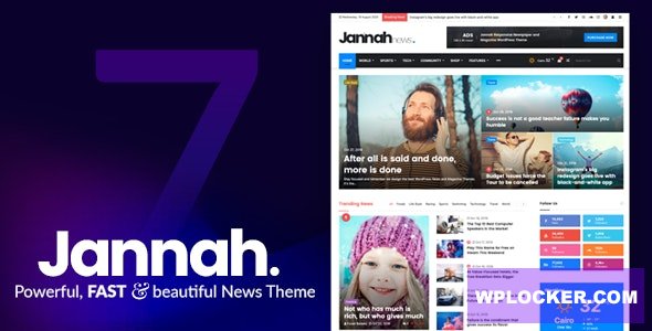 Jannah v7.6.0 - Newspaper Magazine News BuddyPress AMP