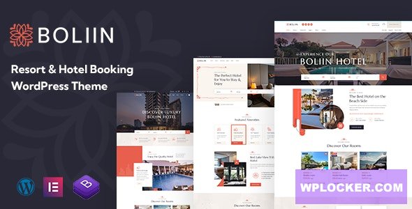 Boliin v1.1.6 - Resort & Hotel Booking WordPress Theme
