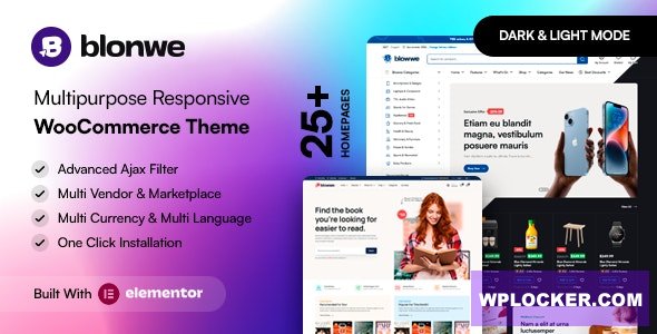 Blonwe v1.2.9 - Multipurpose WooCommerce Theme