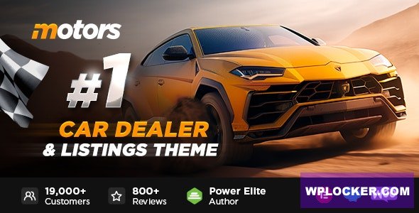 Motors v5.6.79 - Car Dealer, Rental & Listing WordPress theme