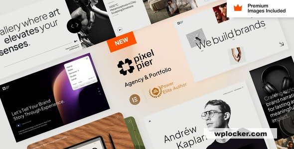 Pixelpiernyc v17 - Creative Agency and Portolio WordPress Theme