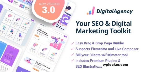 SEO WP v3.9.1 - Online Marketing, SEO, Social Media Agency