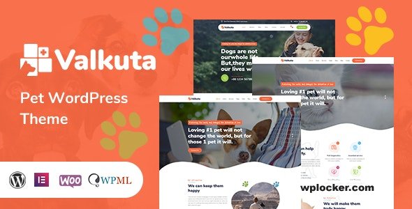 Valkuta v1.2.9 - Pet WordPress Theme