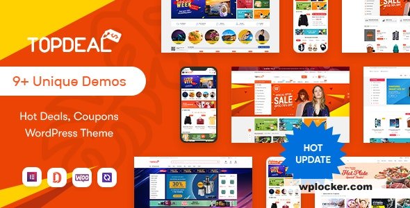 TopDeal v2.3.30 - Multi Vendor Marketplace Elementor WooCommerce WordPress Theme