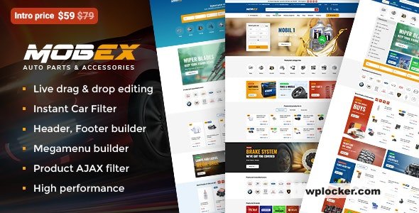 Mobex v3.1 - Auto Parts WordPress Theme