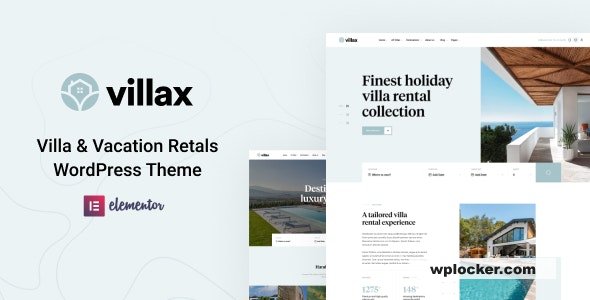 Villax v1.2.1 - Villa & Vacation Rentals WordPress Theme