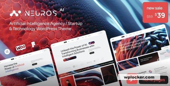 Neuros v2.1.4 - AI Agency & Technology WordPress Theme