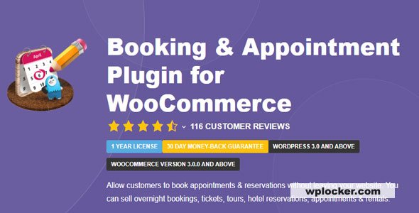 Booking & Appointment Plugin for WooCommerce v7.8.0