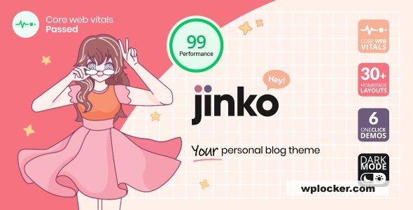 Jinko v1.1.7 - Your Personal Blog Theme