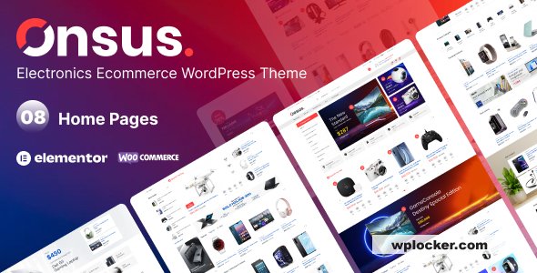 Onsus v1.0.9 - Electronics E-commerce WordPress Theme