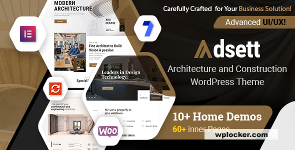 Adsett v1.0.7 - Architecture WordPress Theme