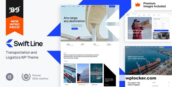 SwiftLine v18 – Transportation Logistics WordPress Theme