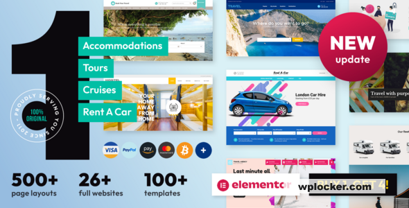 Book Your Travel v8.19.57 - Online Booking WordPress Theme