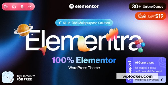 Elementra v1.0.8 - 100% Elementor WordPress Theme