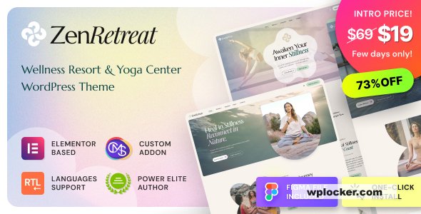 Zen Retreat v1.0.1 - Wellness Resort, Spa & Yoga WordPress Theme