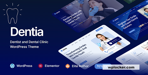 Dentia v1.0.0 - Dentist & Dental Clinic WordPress Theme