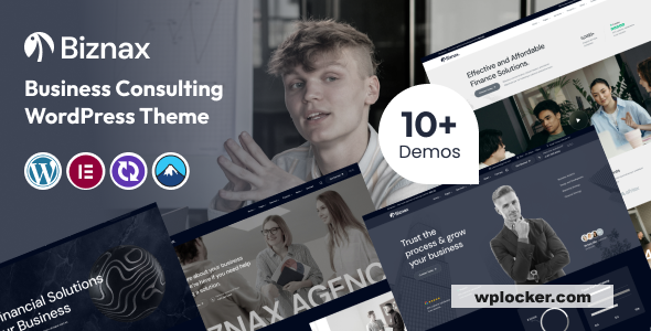 Biznax v1.0.0 - Business Consulting WordPress Theme