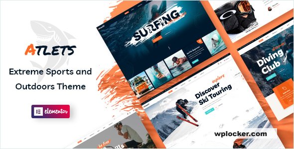 Atlets v1.0.22 - Extreme and Outdoors WordPress Theme