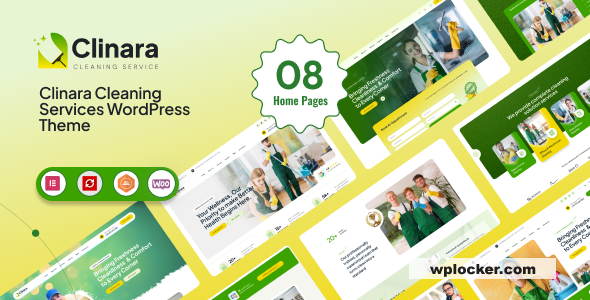 Clinara v1.0.0 - Cleaning Services WordPress Theme