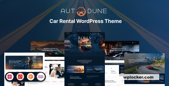 Autodune v1.0.0 - Car Rental & Limousine WordPress Theme