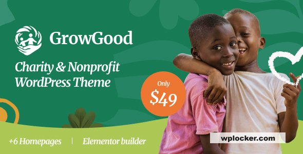 GrowGood v1.0.1 - Charity & Nonprofit WordPress Theme