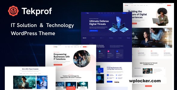Tekprof v1.0.2 - IT Solution & Technology Elementor WordPress Theme