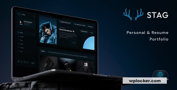 STAG v1.0.8 - Personal Portfolio WordPress Theme