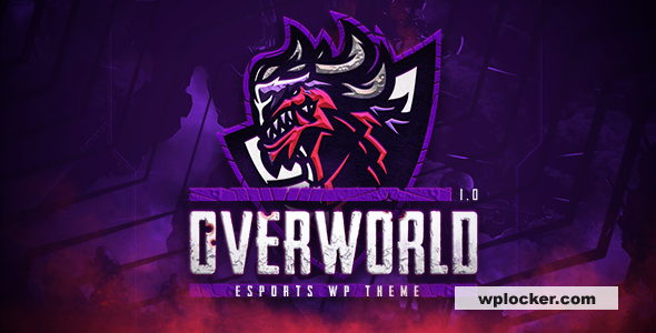 Overworld v1.5 - eSports and Gaming WordPress Theme