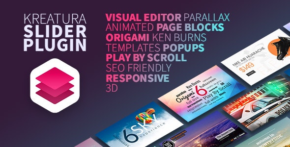 Kreatura v8.0.0 - Slider Plugin for WordPress