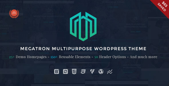 Megatron v4.8 - Responsive MultiPurpose WordPress Theme