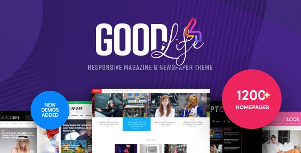 GoodLife v4.6.5 - Responsive Magazine Theme