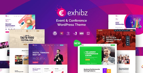 Exhibz v3.0.8 - Event Conference WordPress Theme