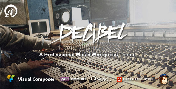 Decibel v3.8.65 - Professional Music Wordpress Theme