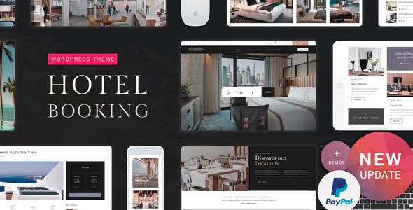 Hotel Booking v2.9 - Hotel WordPress Theme