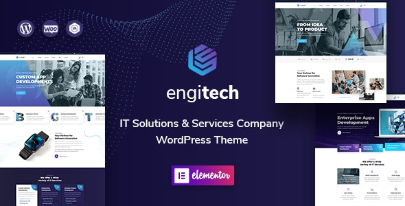 Engitech v1.8.14 - IT Solutions & Services WordPress Theme