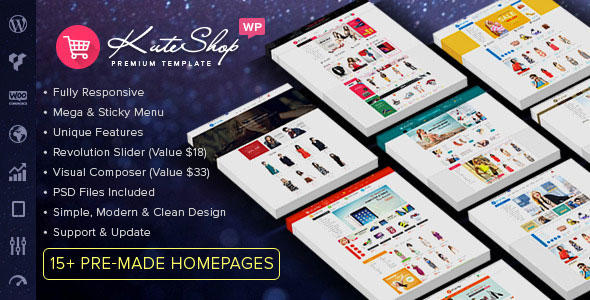 KuteShop v4.2.8 - Multipurpose WooCommerce Wordpres Theme