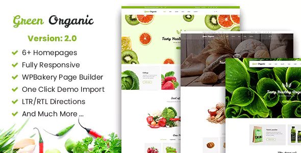 Green Organic v2.47 - Organic Store & Bakery Theme