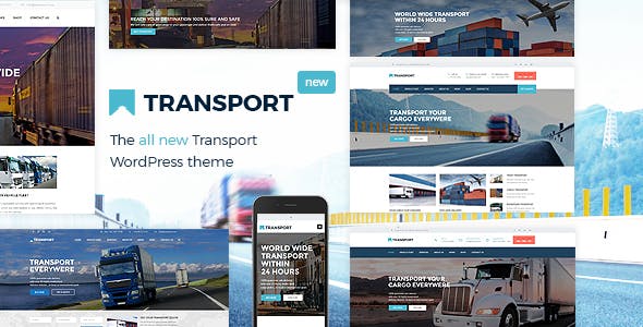 Transport v3.3.0 - WP Transportation & Logistic Theme