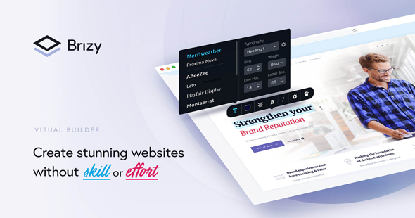Brizy Pro v2.7.8 - WordPress Builder Plugin