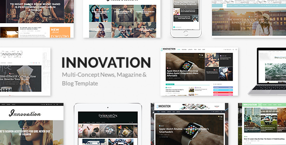INNOVATION v6.4 - Multi-Concept News, Magazine & Blog Template