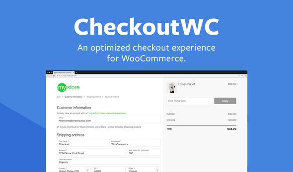 CheckoutWC v10.3.0 - Optimized Checkout Page for WooCommerce